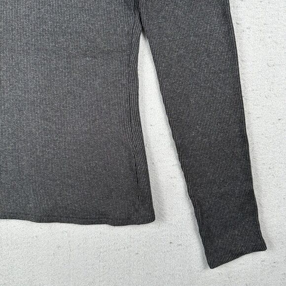 Morgan De Toi Ribbed High Neck Sweater Women’s Small‎ Black Long Sleeve Zippered - Picture 14 of 16